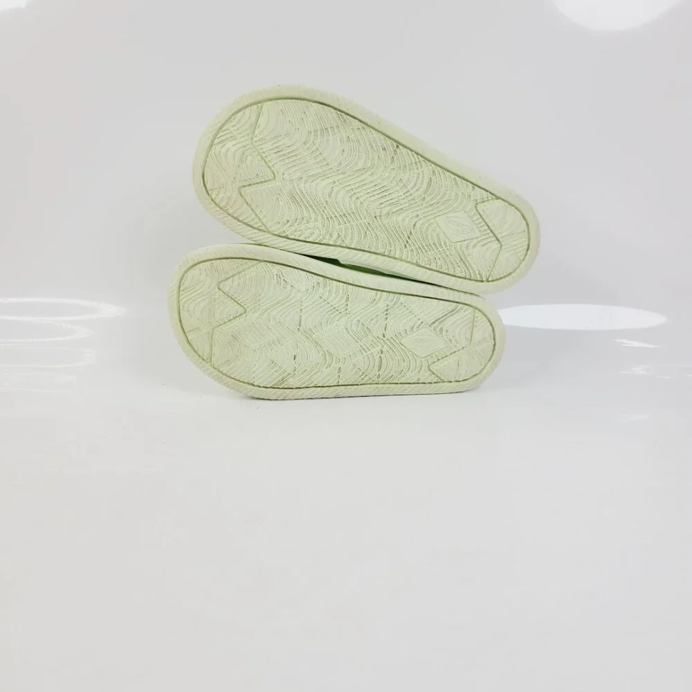 Chaco Girl's Grass Green Wide Strap Rubber Slip-On Casual Slide Sandal‎ Size 13
